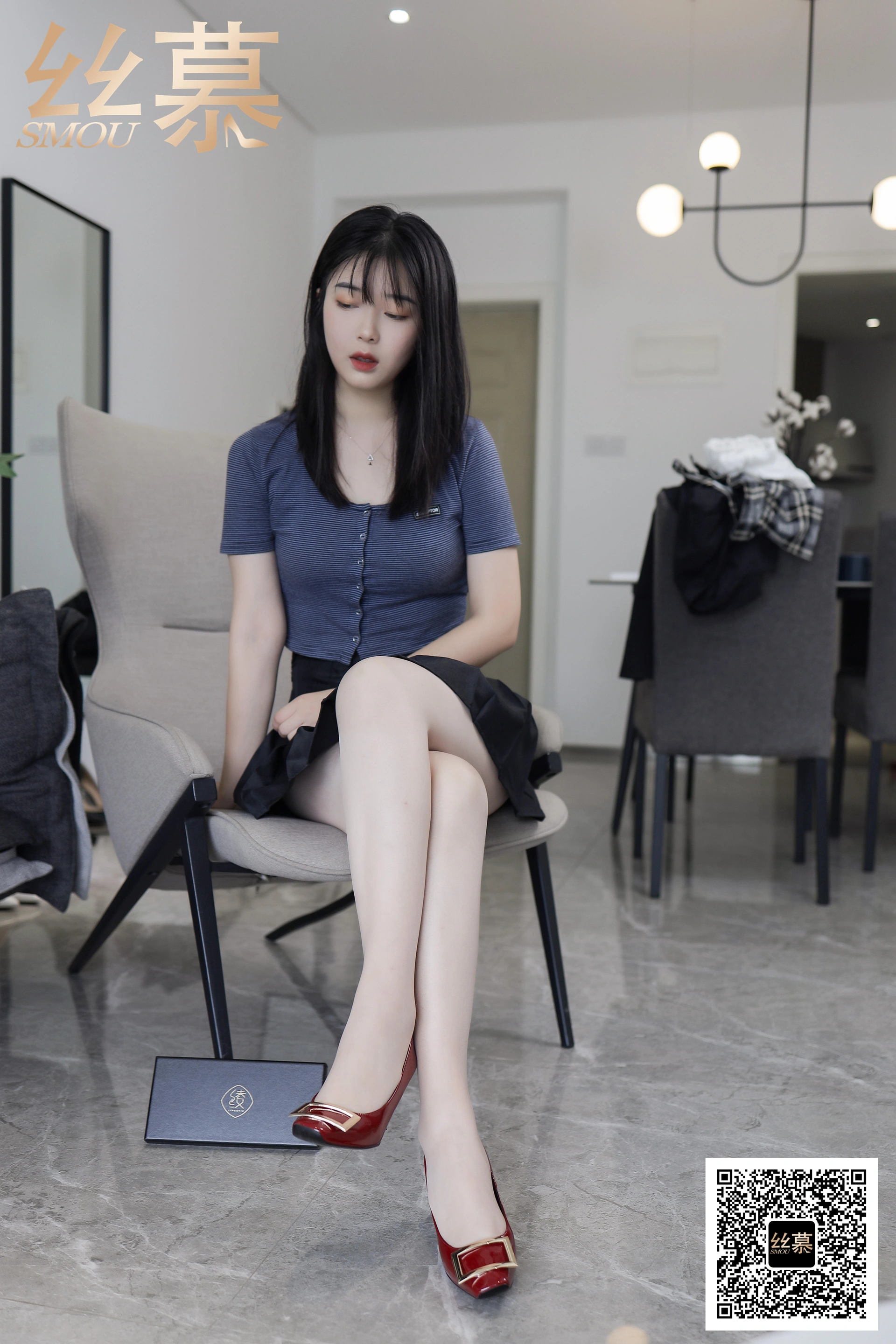 丝慕写真 - [丝慕GIRL]特写集 TX078 学妹《百褶裙回忆》 1