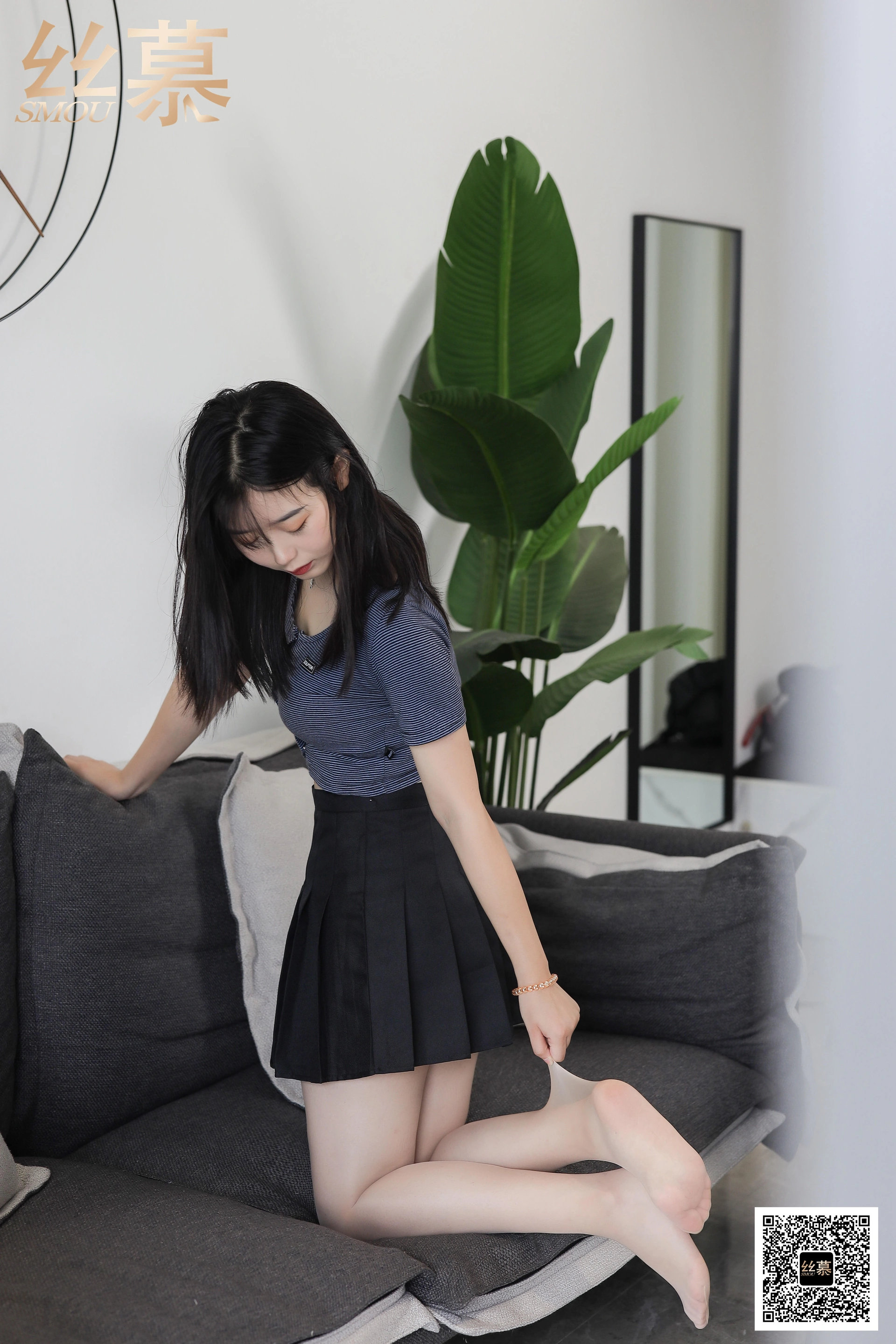 丝慕写真 - [丝慕GIRL]特写集 TX078 学妹《百褶裙回忆》 2